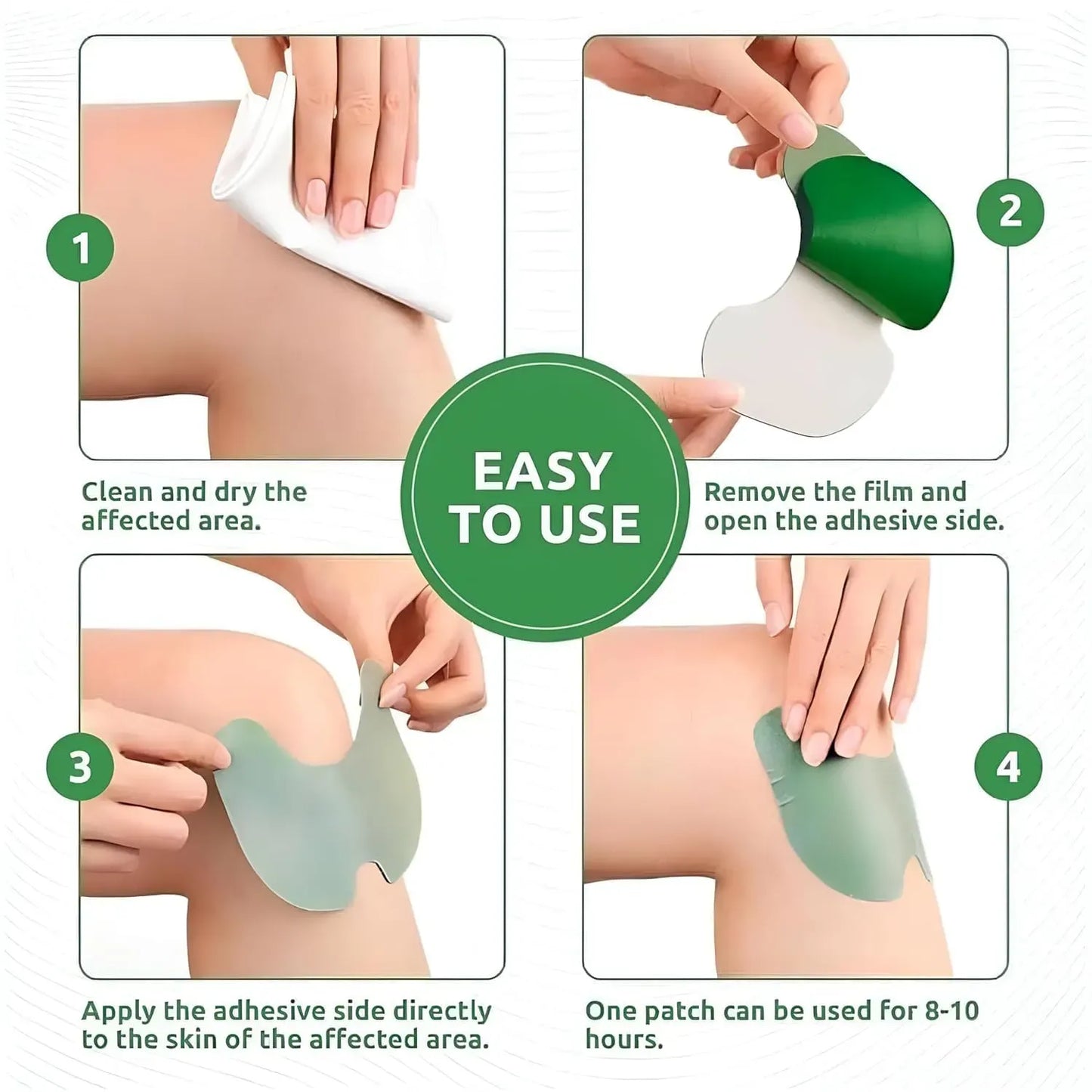 Natural Knee Pain Relief Patches