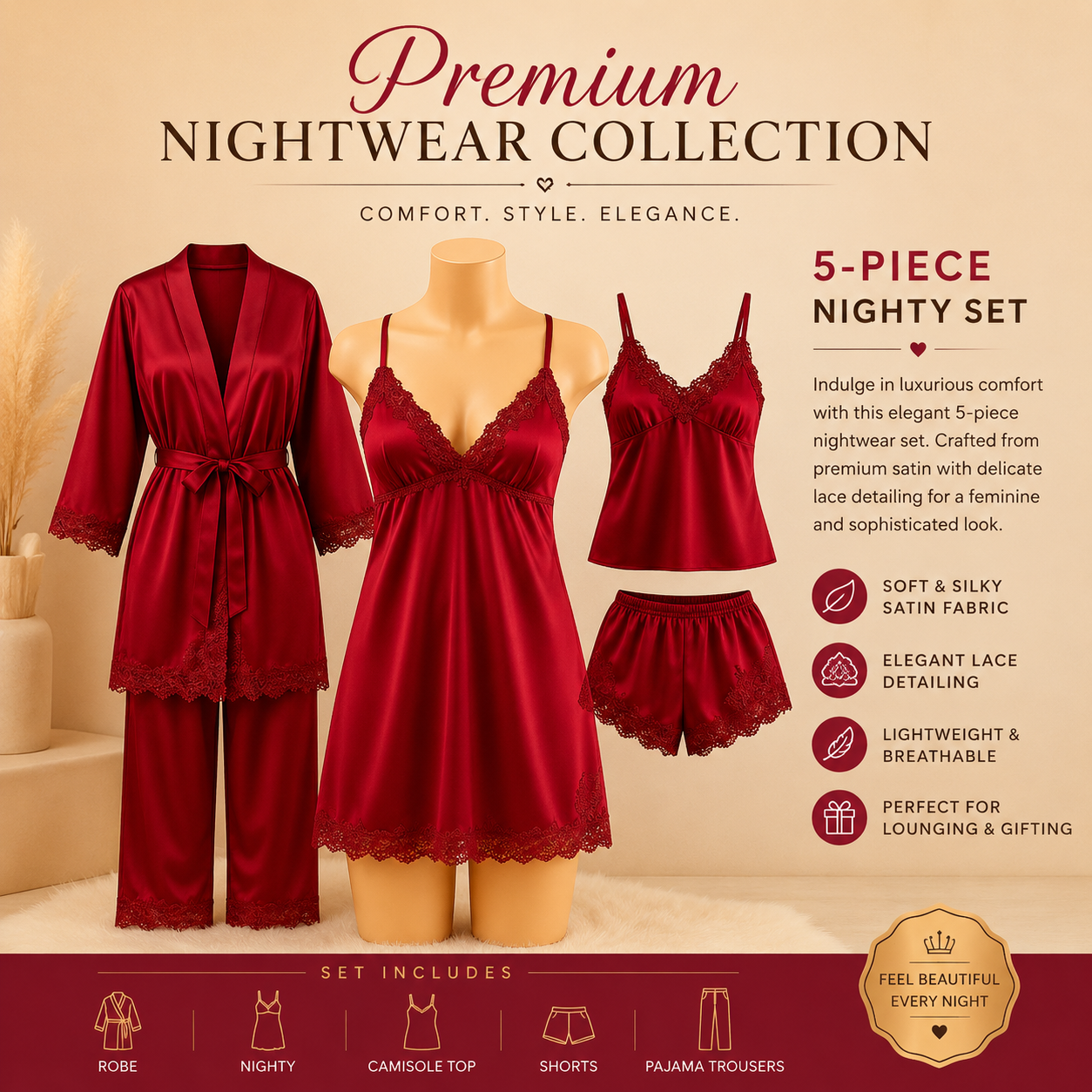 Premium Nightwear Collection