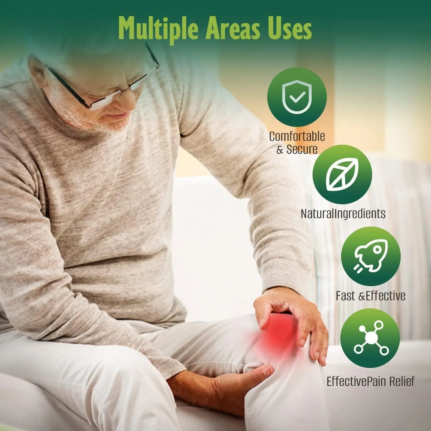 Natural Knee Pain Relief Patches